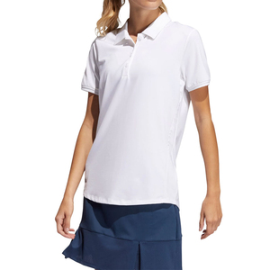 Camiseta Polo de Manga Corta de Color Sólido Hecha a Medida de Alta Calidad, Ajuste Clásico, Transpirable, Informal, para Mujer - Product Image 1