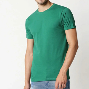 T-shirts pour hommes en coton tricoté 100% fabriqués au Pakistan, confortables, coupe oversize, design fitness, séchage rapide, motif lettres unique, été, faible MOQ - Product Image 3