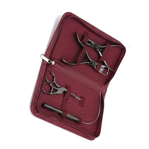 Kit de Herramientas para Instalación de Extensiones de Cabello, 4 Piezas, Alicates Profesionales de Acero Inoxidable, Aguja de Gancho para Enhebrar Alambres y Cuchilla para Cortar Cabello - Product Image 2