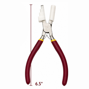 Multi Size Nylon Jaw Pliers Jewelry Making Tool Interchangeable Heads <b>Wire</b> Bending Forming DIY <b>Craft</b> Tool Set - Product Image 3