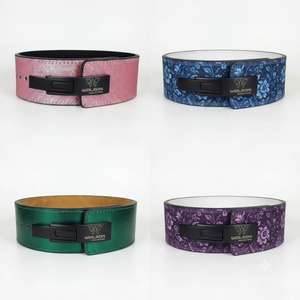 Ceinture de soutien dorsal réglable en cuir de vachette durable, antidérapante, pour le sport et la remise en forme, entraînement en salle de sport, avec une conception robuste - Product Image 4