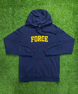 Ensemble de survêtements personnalisés pour fabricants de vêtements : sweats à capuche et pantalons de jogging gris à coutures contrastées pour hommes - Product Image 5