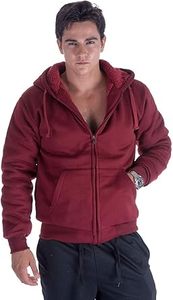 Sweat à capuche polaire pour homme Yasumond, 100 % coton, écologique, coupe oversize, chaud, pour l'automne - Product Image 3