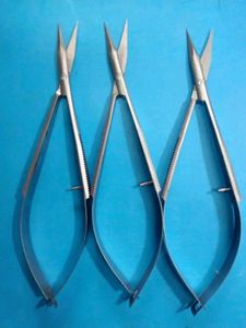 Tijeras de Bordado Profesionales con Mecanismo de Resorte, Extra Afiladas, Estilo Ruso, para Recortar Cejas, Disponibles en Todos los Colores - Product Image 2