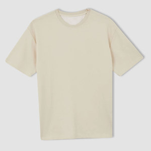 Camiseta Oversize de Algodón 100% con Hombros Caídos, Diseño Personalizado, Impresión Propia, para Hombre - Product Image 4
