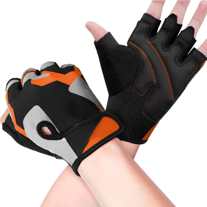Custom Logo Weightlifting Gloves Men Women Gym Grip Workout Training Fitness Gloves Supplier - Product Image 1