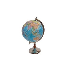Globo terráqueo tradicional de escritorio hecho en India, globo terráqueo educativo giratorio, decoración vintage para el hogar, disponible a precios de mayorista. - Product Image 5