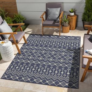 Sunshine GC_HAR2019 Blu 7 piedi 10 pollici X 10 piedi 3 pollici Set di Tappeti per Interni/Esterni - Product Image 1