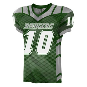 Ensemble de maillots de football américain pour hommes, noir et bleu, col en V, manches courtes, uniforme respirant, coupe athlétique, toutes saisons - Product Image 5
