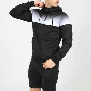 2026 New Arrival Fashionable Vintage Acid Wash <b>Hoodies</b> <b>Short</b> <b>Set</b> for <b>Men</b> <b>Shorts</b> <b>Sets</b> Screen Printed Unisex Jogging Sweat Suits - Product Image 2