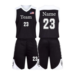 Camisetas de Baloncesto Personalizadas con Cualquier Nombre, Número y Logotipo del Equipo, Conjunto de Camiseta de Baloncesto para Hombre/Juvenil/Niño/Niños - Product Image 1