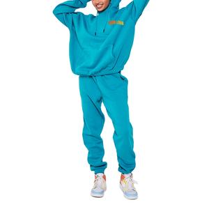 OEM Survêtement pour femmes Survêtement décontracté pour femmes Survêtements surdimensionnés pour femmes Survêtement 2 pièces Tenue d'entraînement Tenue de jogging - Product Image 1