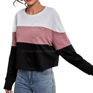 Sweat-shirt décontracté moderne pour femme, tissu doux, manches longues, coupe classique, vêtement de tous les jours - Product Image 3