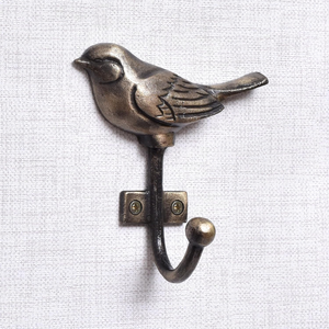 Ganchos de Pared para Abrigos, Bolsos y Llaves, Decorativos Vintage de Metal, para Entrada, Dormitorio, Baño, Organizador del Hogar - Product Image 1