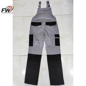 Salopette de travail robuste en toile de coton pour hommes – Vêtements de travail tendance - Product Image 4