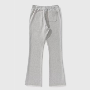 Wholesale High Quality Women Flared Jogger 100% Cotton Breathable Soft Baggy Wide Straight Leg <b>Pants</b> Sweatpants - Product Image 6