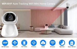 Includes intercom function HD Smart Security <b>Camera</b> 1080P 8MP WiFi <b>Night</b> <b>Vision</b> Cloud Storage Support Wide Angle 360 Degree - Product Image 3