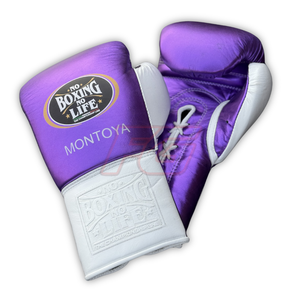 Guantes de Boxeo No Boxing No Life, de Cuero Genuino Premium, Profesionales, con Cierre de Gancho y Bucle, para Entrenamiento, Fabricante OEM - Product Image 3