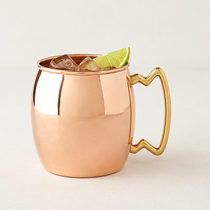 Mug à Moscow Mule 100% cuivre pur, best-seller, artisanal, en cuivre massif, résistant au ternissement, pour cocktails et bière - Product Image 4