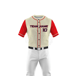 This 100% Polyester <b>Baseball</b> Jersey from an OEM Factory includes Professional Service and Custom Logo for bulk sales. - Product Image 3