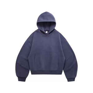 Sudadera con Capucha Oversize Personalizada CAULT ARRAY Estilo Hip Hop con Cremallera, 100% Algodón Felpa 450gsm Transpirable, Vintage para Hombre, Invierno - Product Image 6
