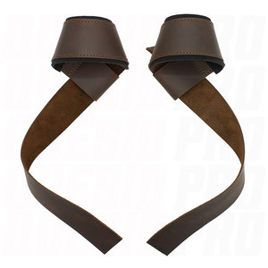 Cowhide Gym <b>Strap</b> Heavy Duty Strong Non Slip Breathable Unisex Weightlifting Wrist Support <b>Strap</b> for Powerlifting Bodybuilding - Product Image 1