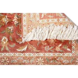 Alfombra de Oración Floral Persa Hecha a Mano, Alfombra Oriental Tradicional Decorativa, Tapete de Oración Islámico con Flecos, Decoración para el Hogar - Product Image 1