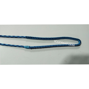 Cordón táctico de hombro de seda y algodón de primera calidad, color azul, cordón cruzado hecho a medida con material personalizable - Product Image 3