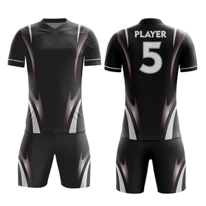 Nuevo Uniforme de Fútbol de Verano, Ligero y Transpirable, 100% Poliéster, con Estampado Digital, de Alta Calidad - Product Image 1