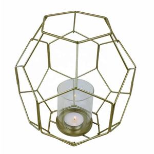 New Arrival Metal Geometric Design Tea Light <b>Candle</b> <b>Holder</b> for Home Wedding or Christmas Decor - Product Image 3