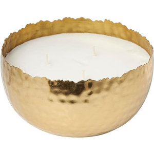 Ensemble de porte-bougies modernes en métal, coupelles rondes pour bougies chauffe-plat, pots à bougies en métal doré, bougies métalliques rondes, décoration d'intérieur - Product Image 2