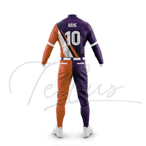 Uniforme de Béisbol Profesional Personalizado, Servicio OEM, Venta al Por Mayor, Ropa Deportiva Transpirable de Secado Rápido y Alta Calidad - Product Image 3