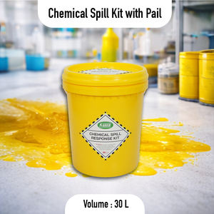 Kit de Respuesta a Derrames Químicos de 30L con Caja Transparente para Refinerías Petroleras, Plantas Petroquímicas e Industria del Gas, Líquidos Peligrosos - Product Image 2