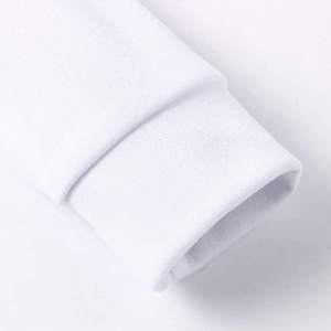 Ensemble de survêtement décontracté en coton à manches longues, couleur unie imprimée, coupe régulière, écologique, séchage rapide, 2-en-1, pour l'entraînement - Product Image 6