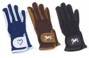 Gants d'hiver en cuir de haute qualité pour enfants, antidérapants, pour l'équitation - Product Image 3