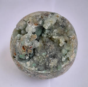 Vente en gros de sphères de druse de smithsonite naturelle d'Indonésie de haute qualité, taille 50-90 mm, pierres précieuses, artisanat, cristal de guérison - Product Image 1
