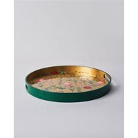 Assiettes en acier émaillé rondes incassables, grand plateau de service vert, ensemble portable pour le camping en plein air, vaisselle en émail de qualité alimentaire, assiette en métal