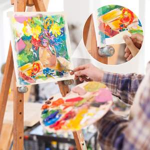 ホワイトクレープペーパーマスキングテープ-壁/窓装飾用耐熱性、残留物なしペインターテープ5cm x 50m感圧 - Product Image 6