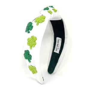 Nouveau serre-tête simple fait main brodé de perles, idéal pour les fêtes, cadeaux festifs, personnalisable, tendance, accessoire capillaire - Product Image 4