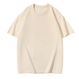 Camiseta de Algodón Peinado de 230g, Manga Corta, Holgada, para Parejas, con Logotipo Bordado Personalizado, Precio de Fábrica en China y Bangladesh, OEM - Product Image 6