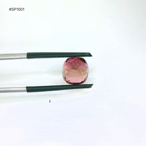 Turmalina rosa de grado 3A, forma de cojín, facetada, 4.77 ct, 100% natural, turmalina de calidad, piedra preciosa suelta para hacer joyería personalizada - Product Image 2