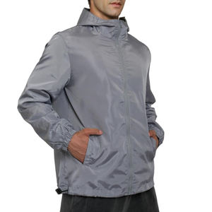 Vestes coupe-vent pour homme de qualité supérieure, résistantes au rétrécissement, au design optimal, grandes tailles, pour hommes exigeants. - Product Image 4