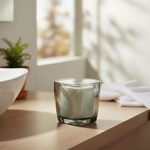 [Holar] Taiwan Made Premium Modern Smoke Black Acrylic Toilet Paper Holder Canister Roll Tissue <b>Storage</b> with Lid - Product Image 4