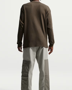 T-shirt surdimensionné pour homme en coton à manches longues, style streetwear hip-hop, effet vieilli et délavé, vêtements de fabricant en stock - Product Image 3