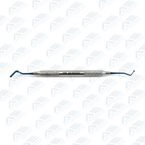 Instrumentos de Relleno de Resina Compuesta de Alta Calidad, Instrumentos Dentales con Puntas Azules, Instrumentos de Pulido de Plástico Plano - Product Image 2