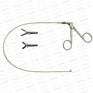 Pinzas de Agarre Tipo Cocodrilo Flexibles para Urología, 1.9mm x 60cm, Instrumento de Endoscopia de Acero Inoxidable para Cistoscopia Vaslcare - Product Image 4
