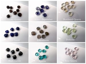 Dainty Rainbow Moonstone <b>Necklace</b> for Women, Minimalist Gold Gemstone <b>Necklace</b>, Handmade Simple Jewelry Gift - Product Image 4