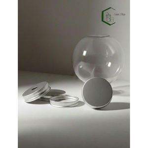 Botella de Plástico PET de 400 ml con Forma de Bombilla, Tapa de Rosca de Aluminio de 55 mm, Modelo DC400-28, Impresión por Serigrafía, Fábrica OEM en Vietnam - Product Image 1