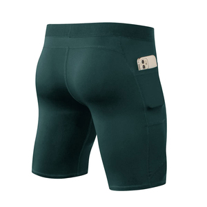 100% High Quality Bodybuilding Breathable <b>Compression</b> <b>Shorts</b> for Men Premium Quality Custom Design Men <b>Compression</b> <b>Shorts</b> - Product Image 6