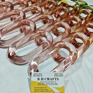 Cadenas Decorativas de Resina para Decoración Moderna de Mesas de Centro, Cadena de Eslabones de Resina Hecha a Mano para Detalles de Lujo en el Hogar - Product Image 2